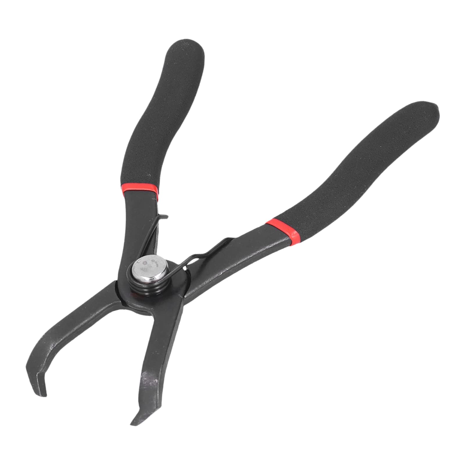 Push Pin Pliers Iron Spring Type Clip Pliers Bent Type чёрный