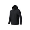 Anta Champion Outdoor Hiking Series Solid Color Zipper Hooded Versatile Casual Hiking Waterproof Jacket Men Jacket 152540606-3