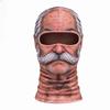 3D-Druck Lustige Scherzmaske Unisex Größe Motorrad Ski Gesichtsmaske Halshaube Helm-Innenfutter Skifahrer