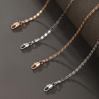 Ten Thousand-character Chain Men's and Women's Simple Personality Jewelry Necklace