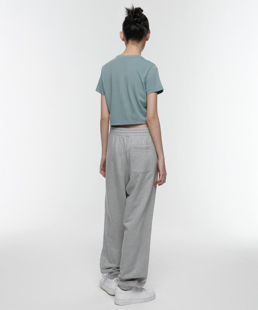 MUSINSA STANDARD WOMAN Women'S Wide Sweatpants [Medium Grey]