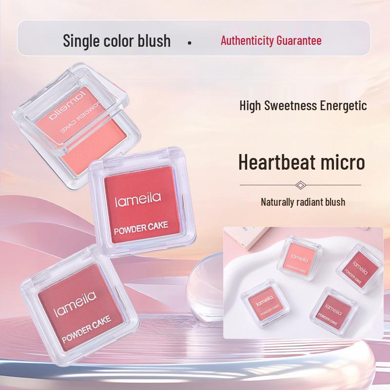 Nude Makeup Face Sculpting Palette: Blush, Highlight, Contour In Purple, Blue, Peach, Matte, Crystal, Rouge Red for Beginners