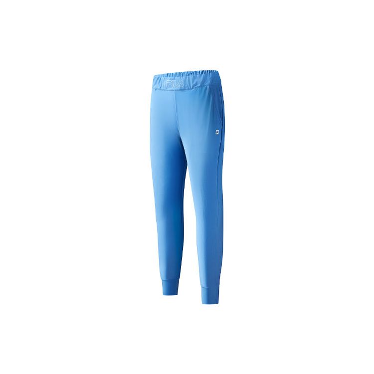 FILA Athletics Series Logo Pattern Cuffed Sports Pants Women bottoms Dark-Blue A11W121620F-DB M