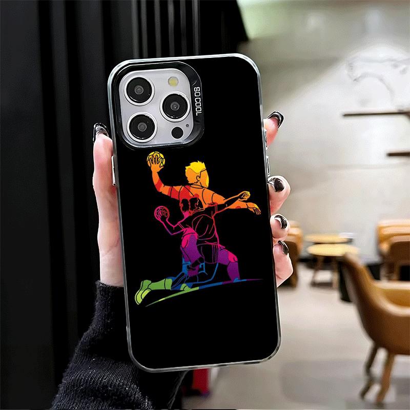 Handball Sport Shockproof Phone Case for iPhone 17 Air 16 16E 15 Pro Max 14 Plus 13 Mini 12 Back Cover Anti Fall Fundas