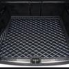 Car Trunk Mats for Lincoln MKC 2017- No Speaker Version In the Trunk Anti Dirty Durable Leather Carpet Protective Pad