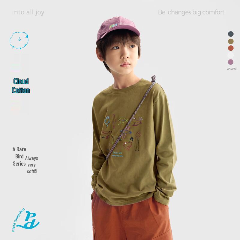 Gulu Diary Kids' Printed Long-Sleeve T-Shirt