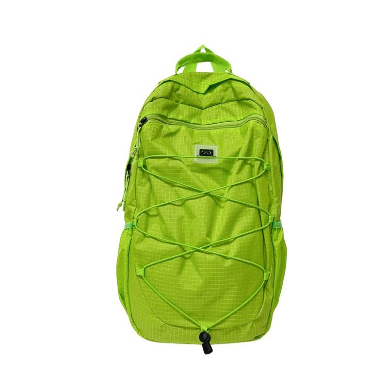 Outdoor Sports Waterproof Drawstring Backpack Large Capacity Travel Bag Student Plaid Backpack