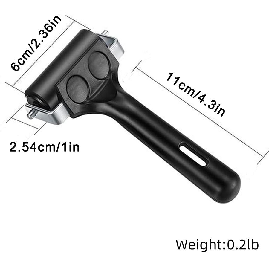 Gummiwalze für Bodenverlegung 11/6cm Brayer Klebewalze Bootsboden Verlegen Druckgrafik Malerei Stempeln Tapete