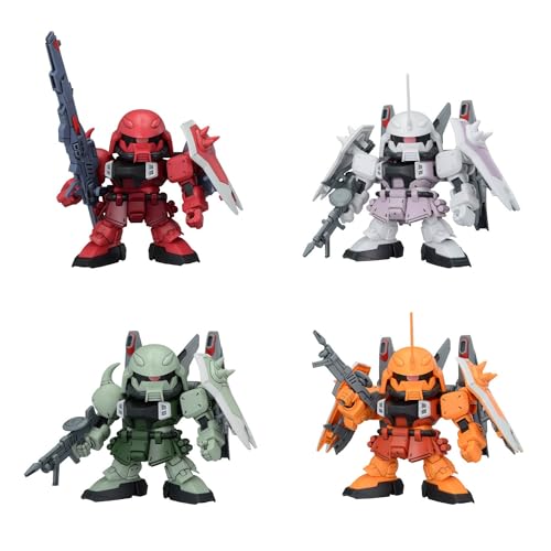 

BANDAI Hobby KIT BB Senshi Gundam ZGMF ZAKU Series Set