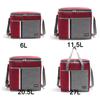 Film Inside Oxford Cloth Thermal Insulated Lunch Bags Food Storage Box Picnic Bag Cooler Bag