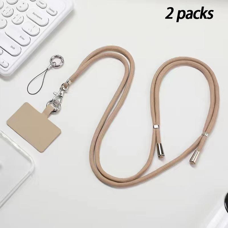 Crossbody Lanyard Necklace Strap Universal Mobile Phone Adjustment Long Hanging Rope With Clip Anti-Lost Lanyard