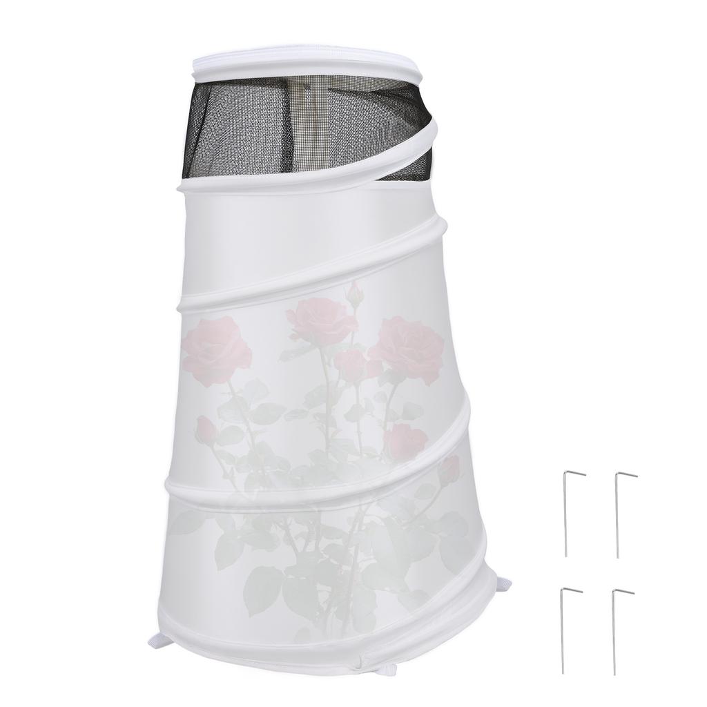 Pop Up Winter Frost Vegetation Cover Garden Roses Freeze Protection Tent Foldable Warm Weather Proof Plant Tree Frost Cover