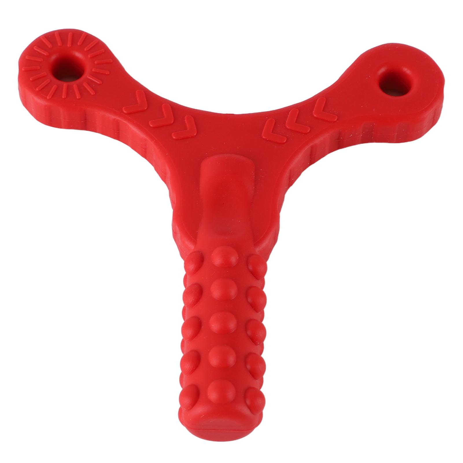 

Y-образный прорезыватель для зубов, игрушка, речевая реабилитация, снятие стресса, сенсорный, орально-моторный, жевательный инструмент для аутизма красный