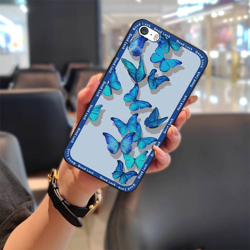 Cartoon Full Wrap Phone Case For Iphone 5/5S/SE/ip5/ip5S/ipSE TPU Durable Waterproof Cute Back Cover Fashion Design