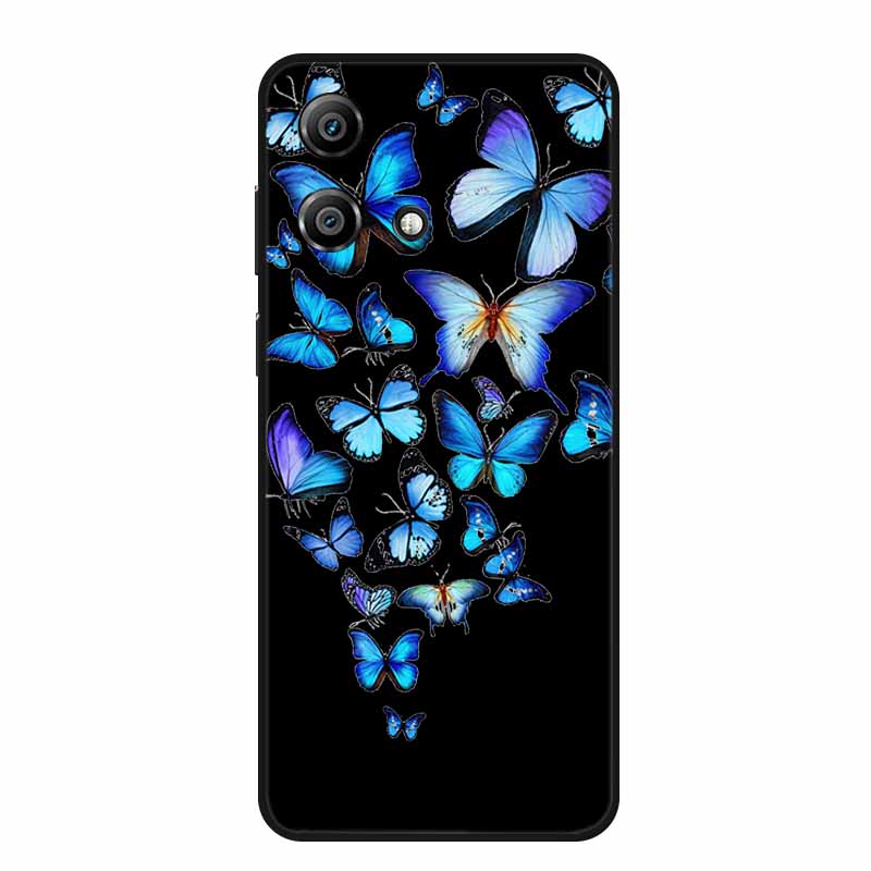 For Moto G Stylus 2023 Case Cute Cartoon Cat Black Silicone Soft Phone Case For Motorola Moto G Stylus 2023 Back Cover Case 6.5"