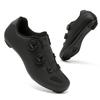 Unisex Cycling Shoes Road MTB Indoor Trainer Stiff Sole Non-Clipless Clipless Options Breathable Lightweight Ride Footwear