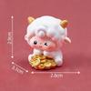2027 Year Of The Goat Mini Resin Figurines Cute Lucky Designs For Home Desktop Decor New Year Gifts Collection