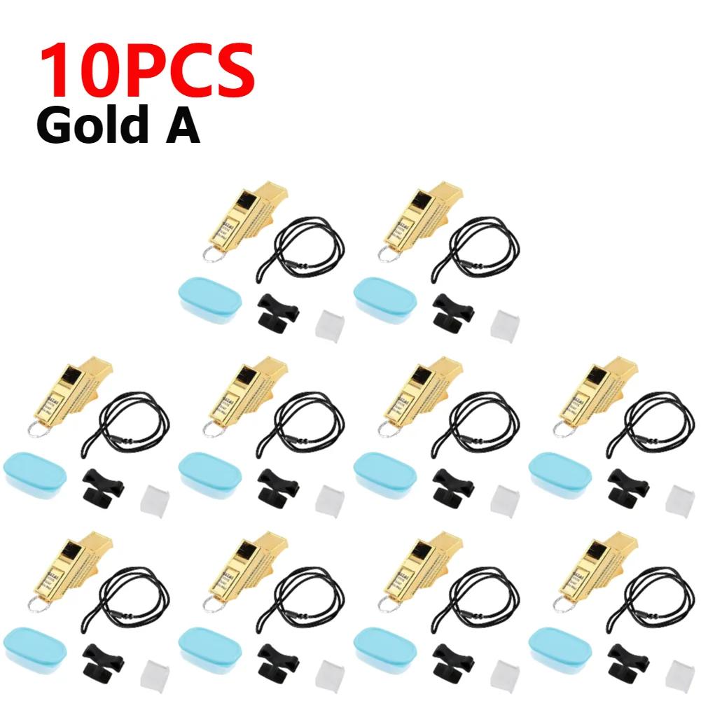 1-10PCS Professional Soccer Referee Whistle Coaching Basketball Football Whistles Seedless Plastic Whistles Basketball Whistles