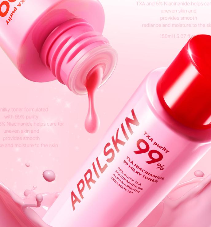 Aprilskin Tranexamic Acid Milky Toner 150ml – Brightening & Hydrating