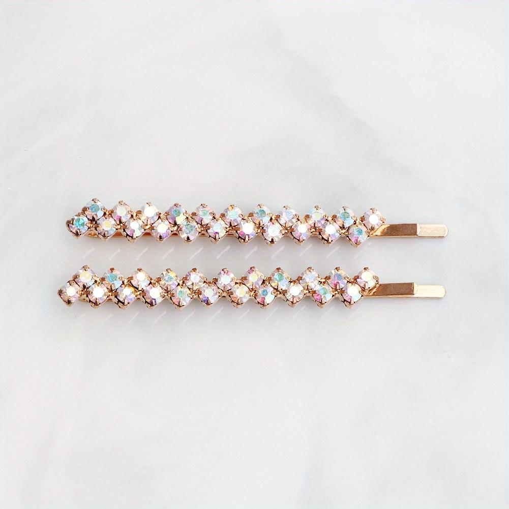 Sparkling Rhinestone Hair Clip Perfect for Bridal Weddings, Parties, and Cosplay Costumes