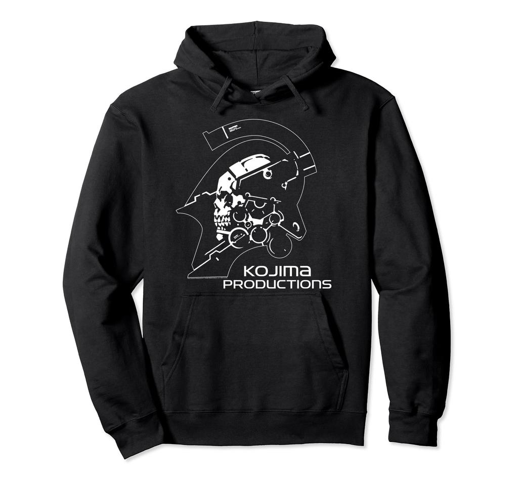 Kojima Productions White Video Gaming Merch Hoodie