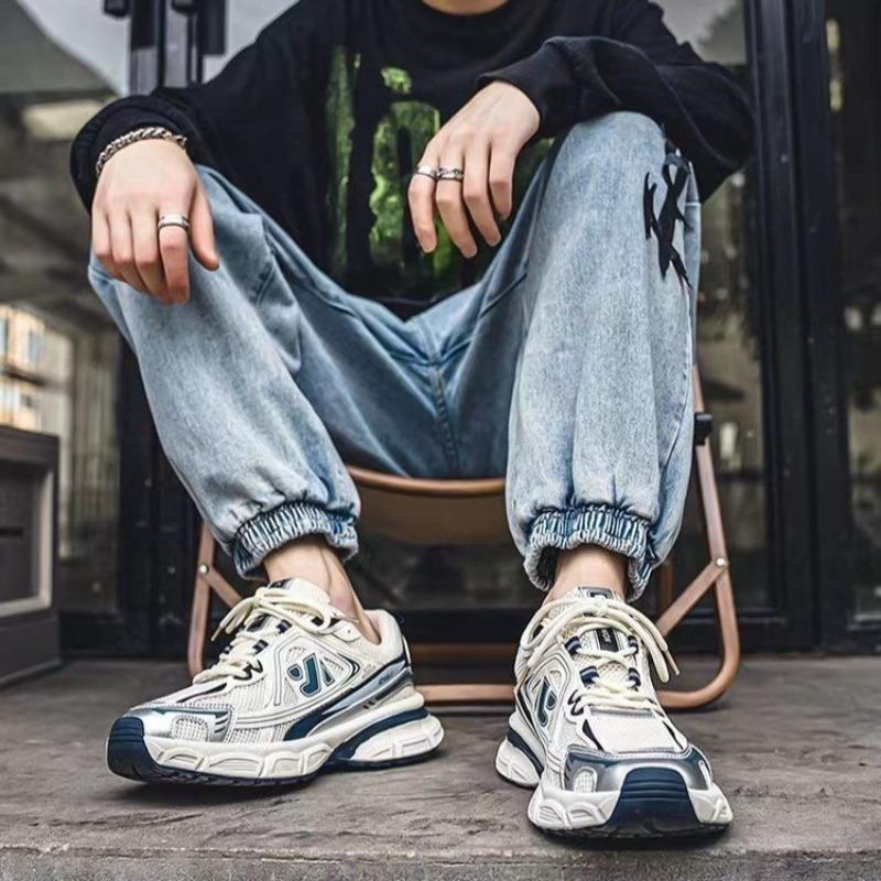 Men's Fashion Outdoor Casual Shoe 2025 Lace Up Platform Sneakers Comfort Running Shoes Men Training Shoes Zapatillas De Hombre