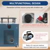 Jewelry Vacuum Casting Machine - Limited-Time 10% OFF 3-in-1 Gold Melting, Vacuum Investing & Casting All-in-One Unit with 3 CFM Pump