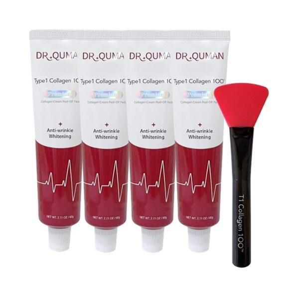 Collagen Cream Pack T1 Collagen Pack 4 + Spatula 60g x 4 + 4 samples + special spatula