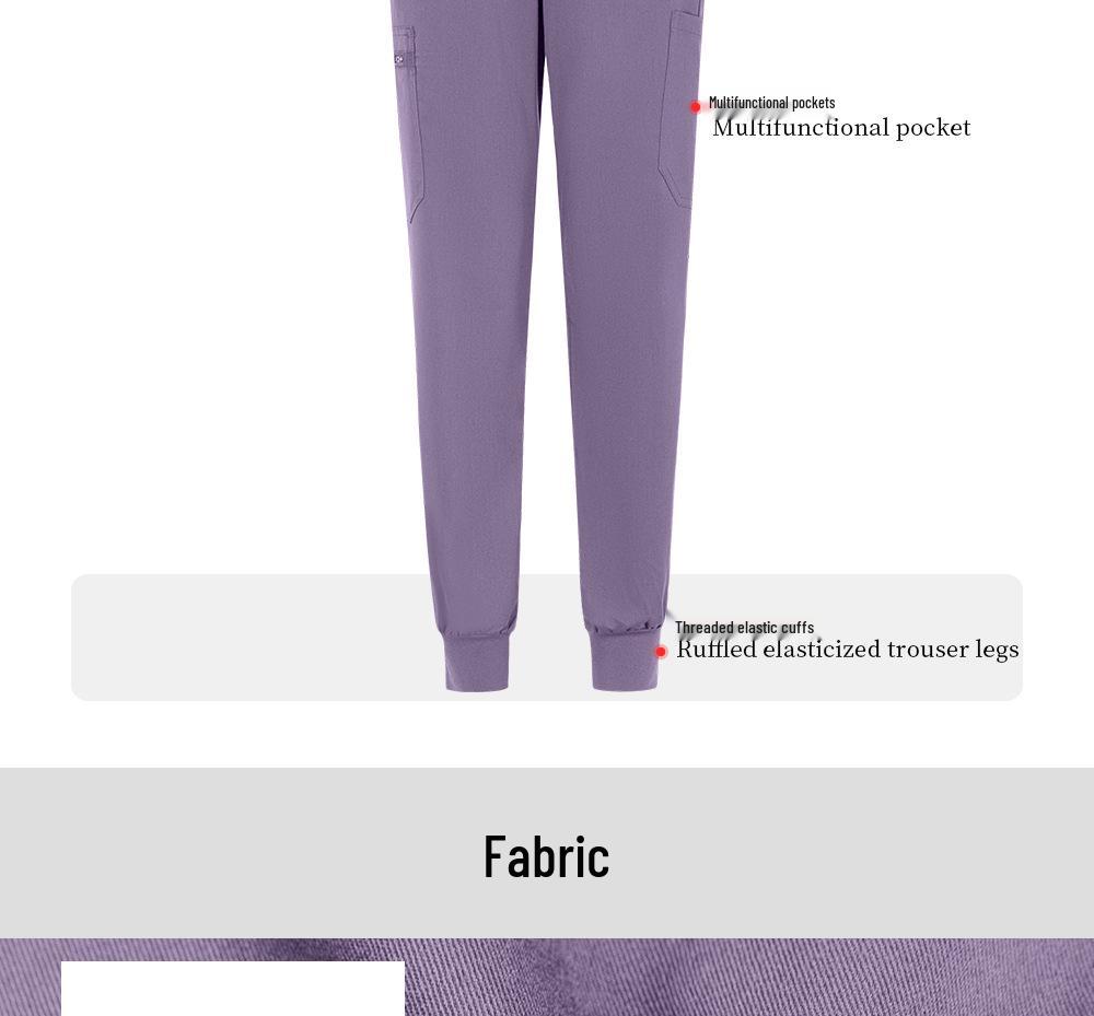 Unisex Sweat-Absorbent Breathable Dental & Beauty Salon Medical Scrub Suit