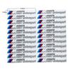 For BMW M X1 X3 Car Decoration Strip Trunk Relief Stickers Decals For Bmw M Power Performance E28 E30 E34 E36 E46 E60 E90 F84 F87 X1 X3 X5 X6