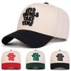 Unisex Good Things Take Time Embroidery Baseball Caps Spring Autumn Outdoor Adjustable Casual Hats Sunscreen Hat Sports Cap