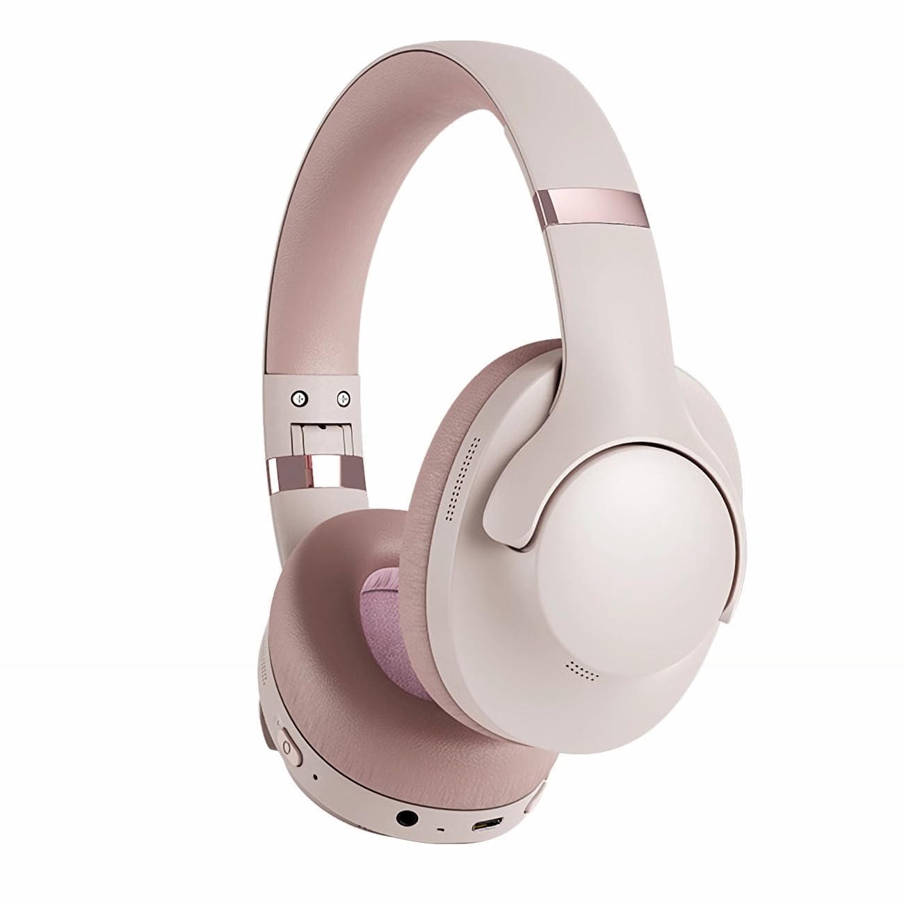 

SITOAT Bluetooth Wireless Headphones with Active Noise Large Ear 50 Hours of Low HIFI Deep Perfect for and Language Popular Gift for Bluetooth рожевий