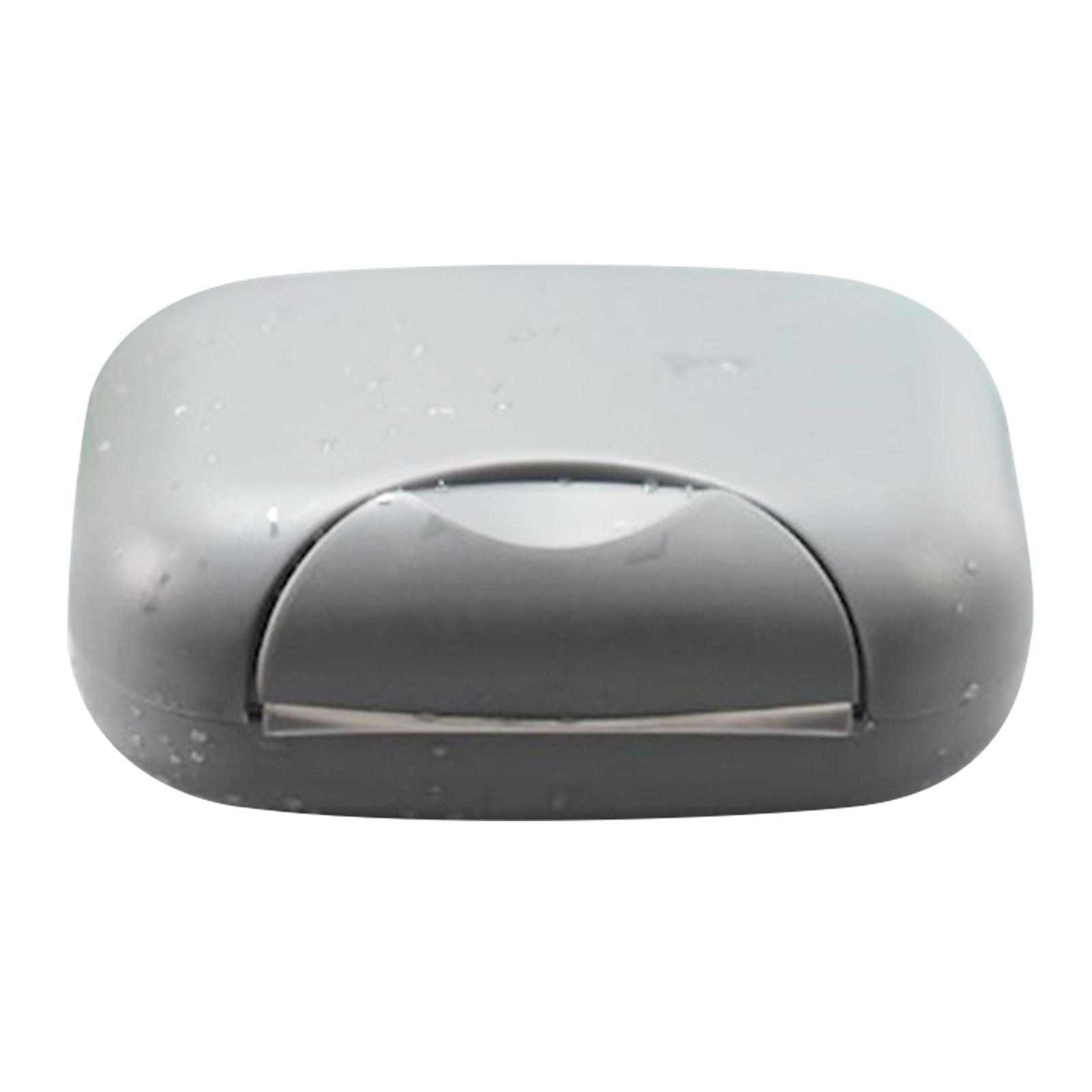 

Портативная дорожная мыльница-контейнер, аксессуары для ванной комнаты, домашние пластиковые мыльницы с крышкой, многоцветная мыльница-держатель