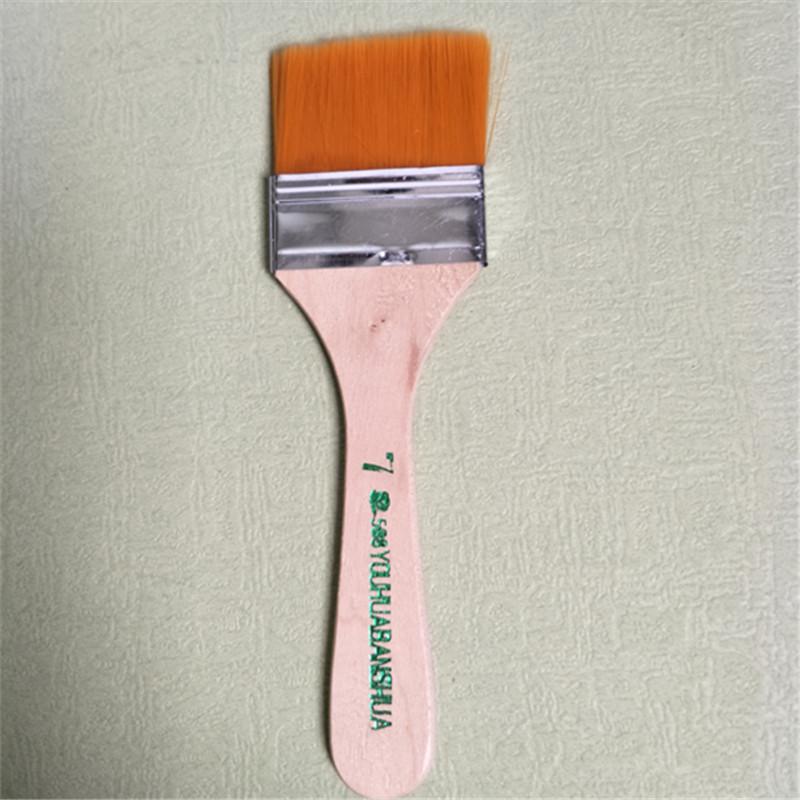 Nylon Hair Oil & Acrylic Paintbrush Set for Art Supplies