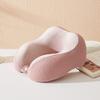 Slow Rebound Neck Pillow Soft Neck Support Portable Travel Pillow  Office