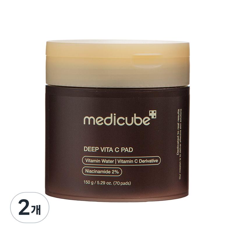 Medicube Deep Vita C Pad 150g, 70 Pads, 2 Pcs
