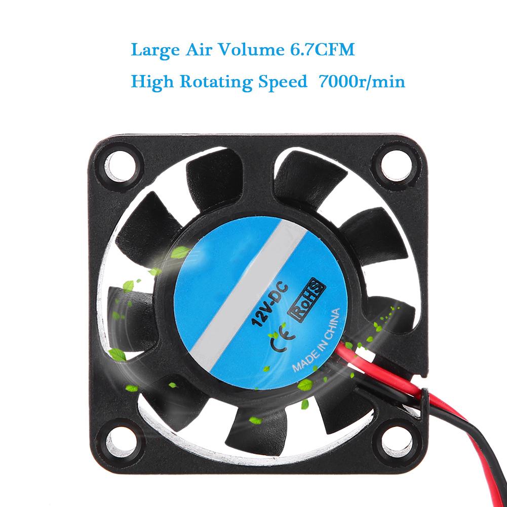4Pcs 3D Printer Assembly Part for Makerbot High Speed Cooling Fan 12V 7000RPM 6.7CFM