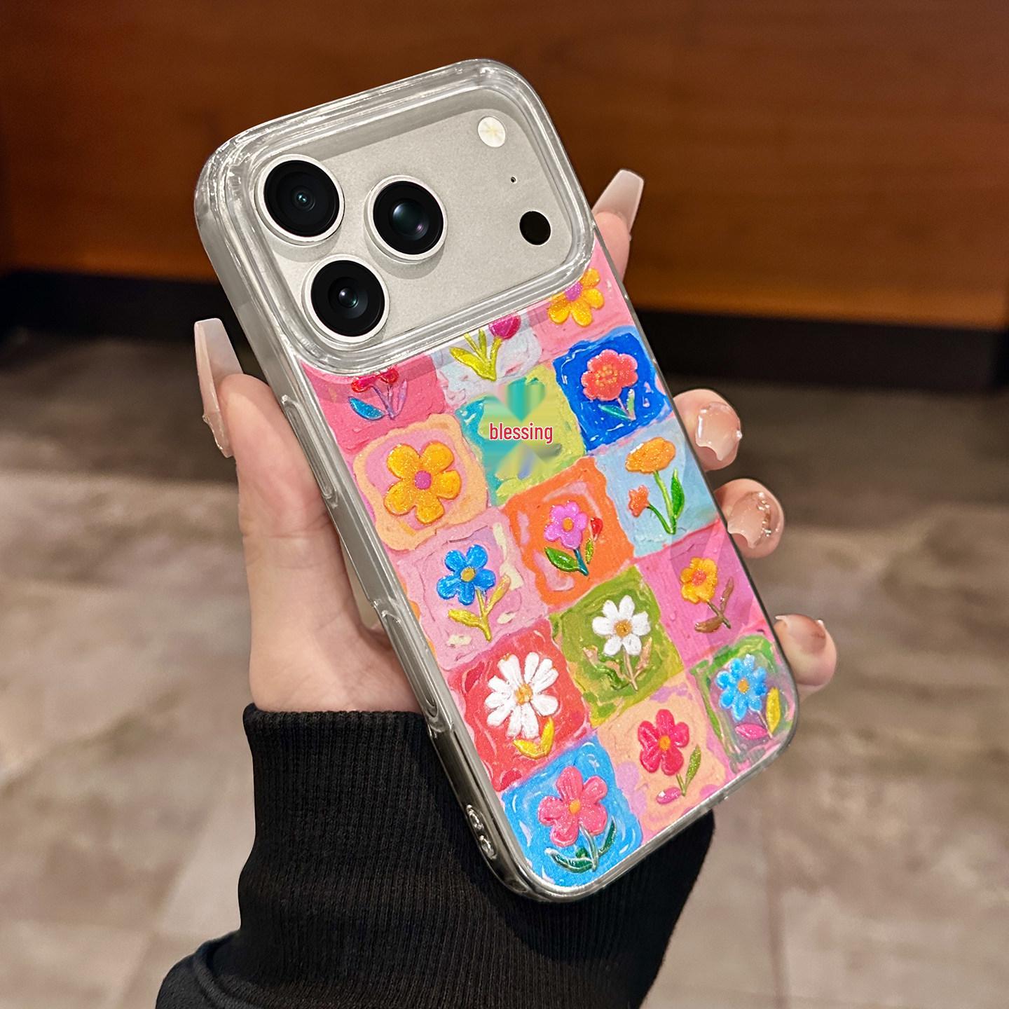 

3D Gold Flower Glitter Case for iPhone 17 Pro Max iPhone 16 Pro Max