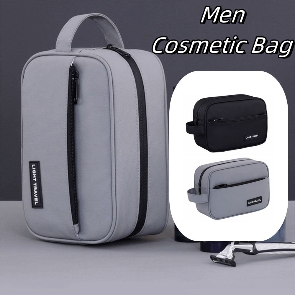 Nylon Toiletry Bag Handheld Makeup Bag Multifunctional Men Cosmetic Bag  Travel