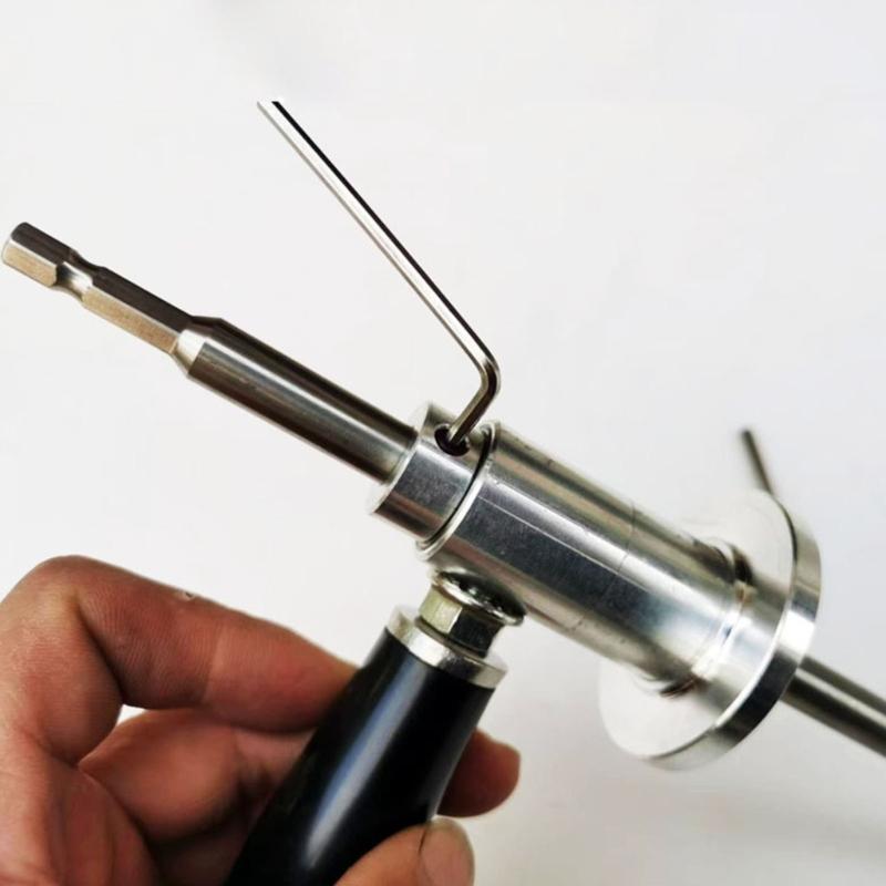 Grit Wheel Plumbing Inside Cutter Tool With 7Inch Depth Adjustment Ergonomic Grip Tool For PVC Pipe Installation Cutting