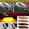 For BMW MINI COOPER R60 R61 COUNTRYMAN PACEMAN Dynamic LED Side Marker Indicator Lamp Turn Signal Fender Lights