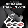 Leather Car Seat Belt Buckle Protector Anti-Scratch Cover For Jumper Celysee Cactus Picasso Aircross Saxo Grand