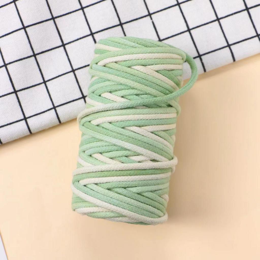 Gradient 3mm Cotton Cord for DIY, Braided Bags, Phone Lanyards & Macrame (30m)
