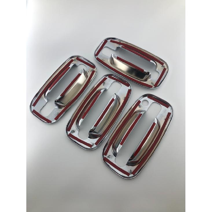 Door Handle Bowl Chrome Lid Cover Trim For 2000-2006 Chevrolet Chevy Silverado