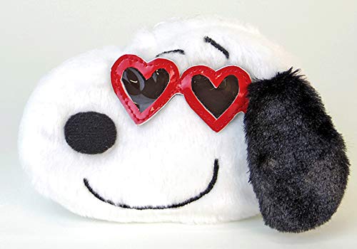 

Snoopy heart glass mini face pouch