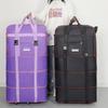 Bolsa de Viaje Plegable Maleta Rueda Universal Caja de Almacenamiento Viajar al Extranjero Envío Aéreo Bolsa de Equipaje Retráctil de Gran Capacidad