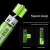 Double Capacity USB Rechargeable AA Lithium Battery 1.5V for Remote Controls, Game Controllers, Smart Locks (Size 5) In Stock