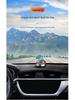 Solar-Powered Rotating Car Aromatherapy Ornament 