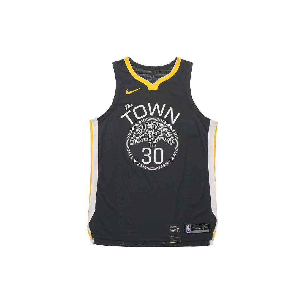 Nike Basketball Jersey Mens AU Player Edition, Golden State Warriors, Announcement Limited, Curry Size 30 Black 863152-060