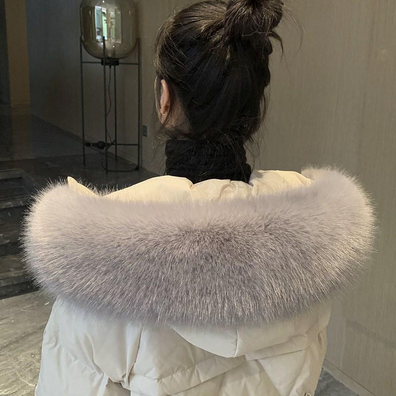 

Женская универсальная пуховая парка со съемным воротником из искусственного меха и полоской для шляпы ханьфу